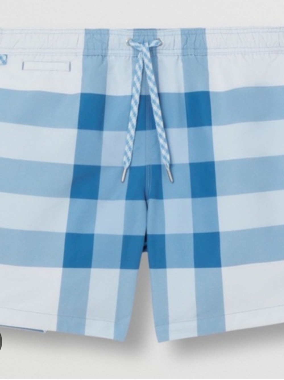 BURBERRY Exploded Check Pattern Swim Trunks Swim